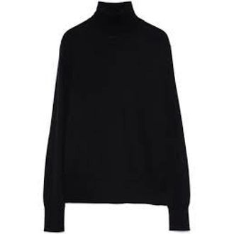 Forte_Forte Dames, Truien, Zwart, Maat: M Wol