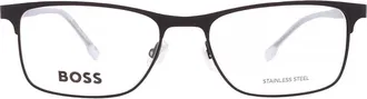 HUGO BOSS Demo Rectangular Mens Eyeglasses BOSS 0967/IT 0003 54