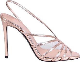 Alev&igrave; High Heel Sandalen - Dames - Sandalen met hakken - Geel - 37 EU - Schoenen