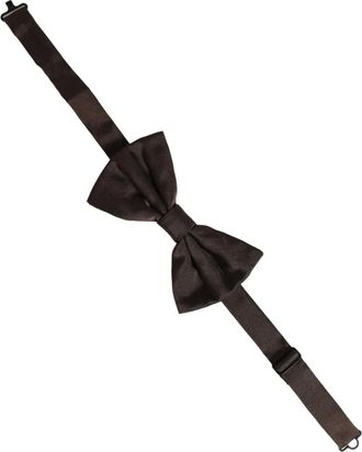 Dolce & Gabbana Accessoires, Heren, Bruin, ONE Size, Papillon Strik