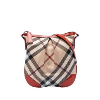 Burberry Pre-owned Cross Body Bags, female, Beige, Size: ONE SIZE Pre-owned Dryden Crossbody Bag