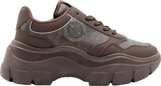 Alviero Martini 1A Classe Terramia Sneakers - Dames - Sneakers - Bruin - 36 EU - Polyester - Schoenen