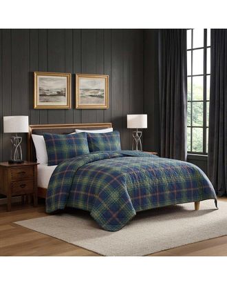 Nautica Preston Plaid Cotton Quilt Set