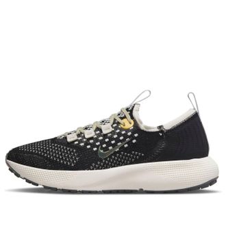 Nike (WMNS) Nike React Escape Run Flyknit Black Metallic Vivid Gold DC4269-002