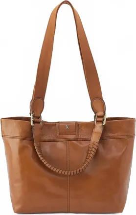 Hobo Womens Romy Medium Tote Bag In Truffle