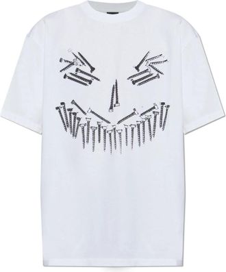 44 Label Group Hombre, Camisetas, Blanco, Talla: S