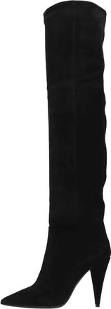 Strategia Forma Boots - Dames - Over de knie laarzen - Zwart - 41 EU - Leer - Schoenen