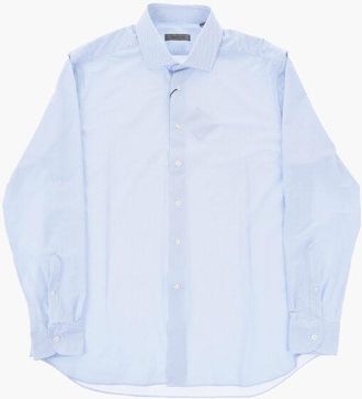 Corneliani Stretch Nylon Shirt With French Collar size 44