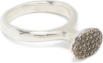 Rosa Maria Anello in argento sterling con diamanti
