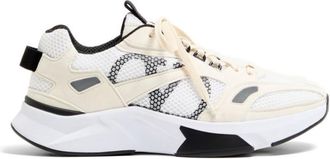 Valentino Garavani White Lace Up Sneakers