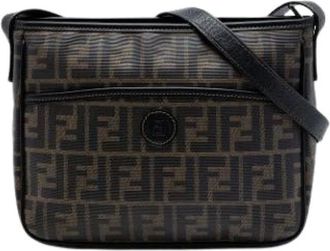 Fendi Borsa a tracolla Pre-owned in tela - - Pre-owned - Donna - Marrone - ONE SIZE