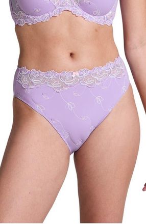 Hunkem&ouml;ller Diva High Knickers in Crocus Petal at Nordstrom, Size X-Large