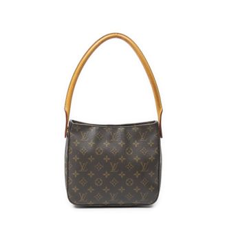 Louis Vuitton Pre-owned Womens Looping MM Shoulder Bag - Brown - One Size