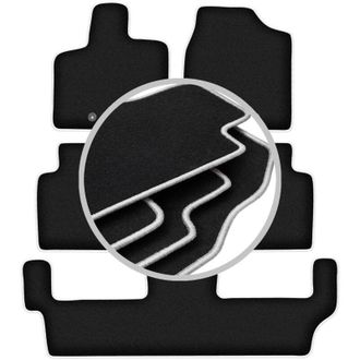 OEM Alfombrillas Carlux-silver Para Volkswagen Routan 7 Plazas (2008-2015)