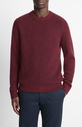 Vince Boiled Cashmere Crewneck Sweater in Coastal/Winter Berry at Nordstrom Rack, Size X-Large