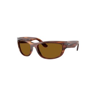 Ray-Ban Authentieke Mega Balorama Zonnebril - unisex - Zonnebrillen - Bruin - 63 MM - Accessoires
