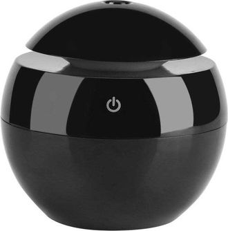 No Brand Difusor De Aceites Esenciales Ultras&oacute;nico De 130 Ml Con Humidificador Y Luz Nocturna Led Para Oficina, Hogar, Dormitorio, Sala De Estar, Estudio, Yoga