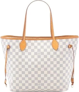 Louis Vuitton Pre-owned Tote Bags, female, White, Size: ONE SIZE Pre-owned Neverfull MM