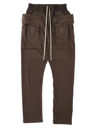 Rick Owens Utilitarian Creatch Cotton Cargo Pants