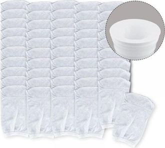 OEM 50 Pares De Calcetines Para Skimmer De Piscina, Calcetines Reutilizables Para Cesta De Skimmer, Malla Ultrafina, Calcetines El&aacute;sticos De Nailon Para S