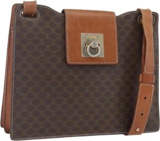 Celine Pre-owned Shoulder Bags, female, Brown, Size: ONE SIZE Pre-owned Vintage Shoulder Bag