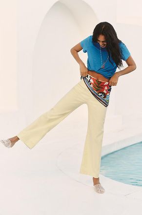 Maeve The Colette Full-Length Wide-Leg Pants by Maeve
