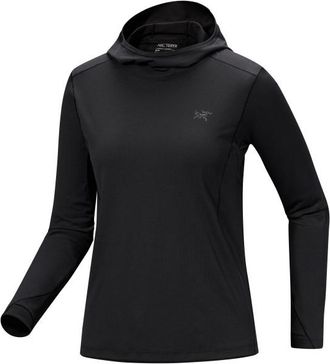 Arc'teryx Sunna Hoody Funktionsshirt f&uuml;r Damen | schwarz
