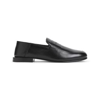 Givenchy Black Leather Loafers