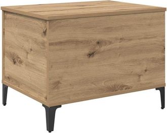 vidaXL Mesa De Caf&eacute; Roble Artesanal 60 X 44,5 X 45 Cm Vidaxl