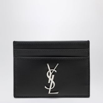 Saint Laurent Monogram black credit card holder