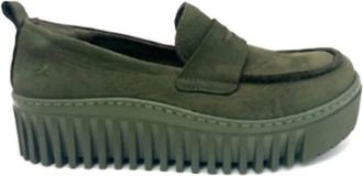 The Art Company Women Brighton Nobuck Loafer In Kaki