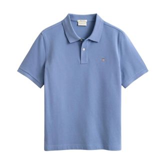 GANT Polo - Heren - Polos - Blauw - 3XL - Katoen - Tops