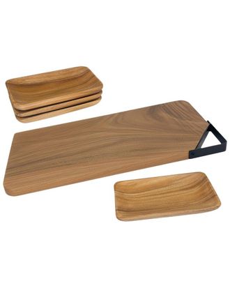 Woodard & Charles 5Pc Entertaining Serving Set