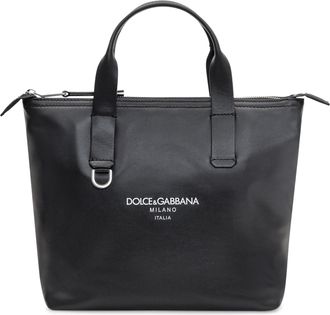 Dolce & Gabbana Piccola Smooth Leather Tote Bag