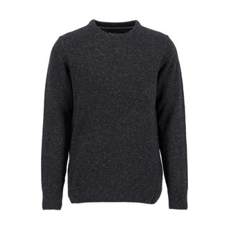 Barbour Truien & Vesten, Heren, Zwart, XL, Wol, Tisbury Crew Neck Jumper