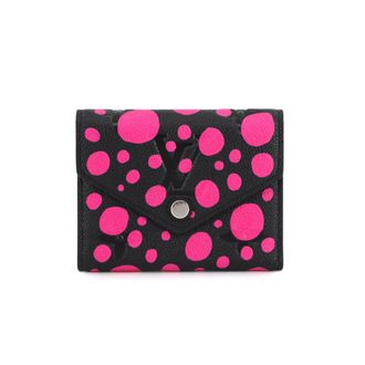 Louis Vuitton Fuchsia Noir Monogram Empreinte Wallet (Tri-Fold) (Pre-Owned)