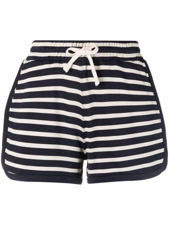 Red Valentino Trainingsbroek met trekkoordtaille - Blauw