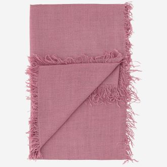 Faliero Sarti Womens Scarf Enrica Pink Cashmere-Silk Scarfs