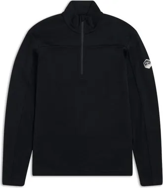 Bergans Inner:Dual Merino Half Zip Funktionsshirt f&uuml;r Herren | schwarz
