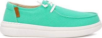 Corkys Footwear Womens Kayak Slip On Sneakers In Neon Green