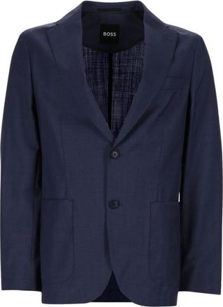 HUGO BOSS Formal Blazers - Heren - Business blazers - Blauw - L - Kostuums