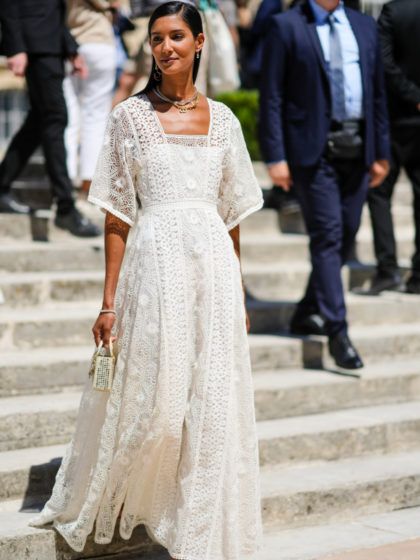 Gli abiti bianchi in pizzo più belli per l’estate