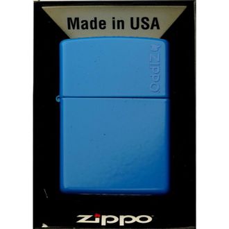OEM Encendedor Zippo Con Logotipo Azul Cielo 60006627