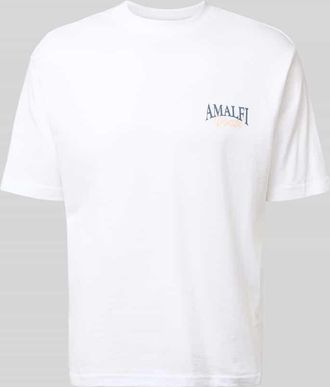 Mc Neal T-Shirt aus Baumwolle mit r&uuml;ckseitigem Print in Weiss, Gr&ouml;&szlig;e XXXL