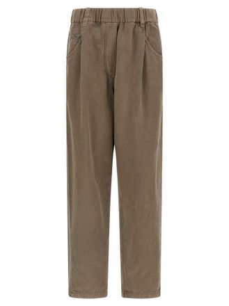 Brunello Cucinelli Brown Cotton trousers
