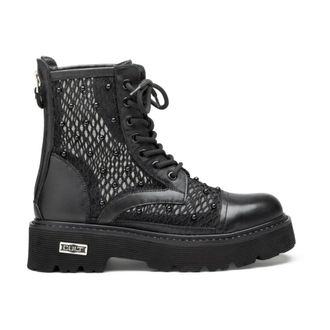 Cult Dames, Schoenen, Zwart, Maat: 38 EU Leer