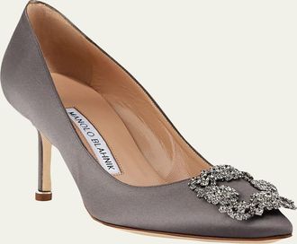 Manolo Blahnik Hangisi 70mm Pump