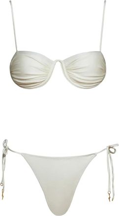 Noire Swimwear Bikini Monowire - Bianco