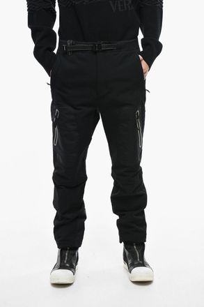 And Wander Pantaloni STRETCH SHELL Termici con Tasche a Zip And Wander