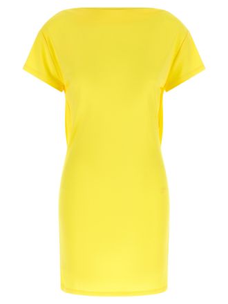 Jacquemus Bicolor Viscose Short Womens Dress